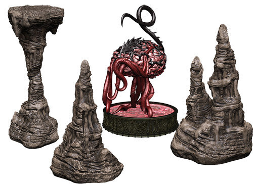 Dungeons &amp; Dragons: Icons of the Realms Set 13 Volo &amp; Mordenkainen`s Foes Premium Set - Elder Brain &amp; Stalagmites