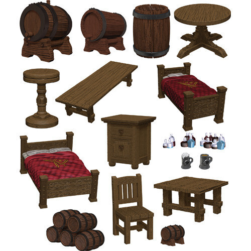 Dungeons &amp; Dragons: Icons of the Realms The Yawning Portal Inn - Beds &amp; Bottles