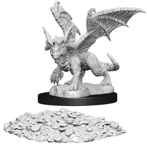 Dungeons &amp; Dragons Nolzur`s Marvelous Unpainted Miniatures: Blue Dragon Wyrmling