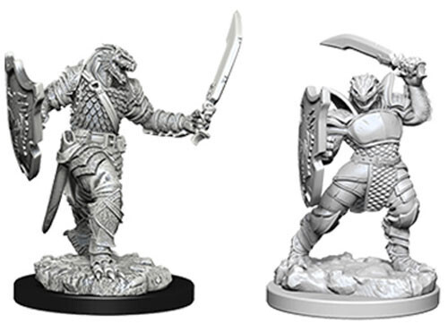 Dungeons & Dragons Nolzur`s Marvelous Unpainted Miniatures: Dragonborn Female Paladin