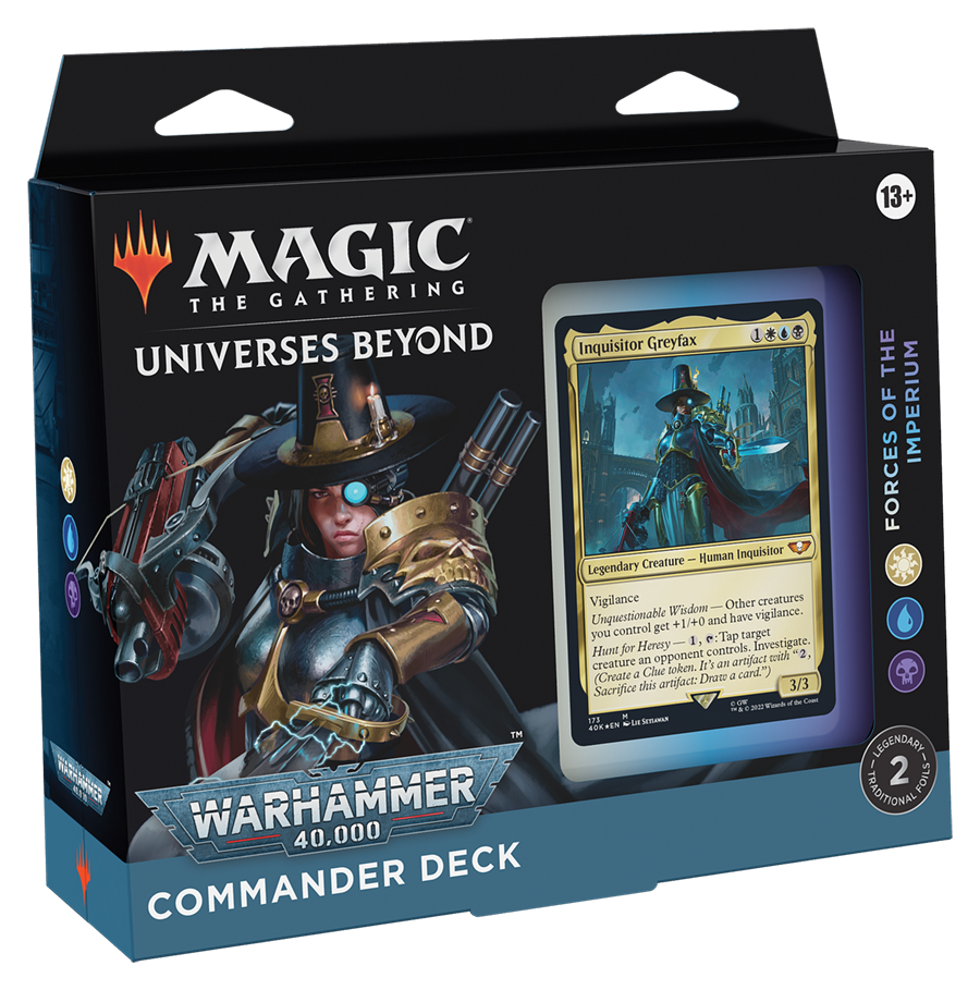 Warhammer 40k Commander Deck "Forces of the Imperium"