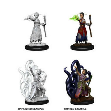 Dungeons & Dragons Nolzur`s Marvelous Unpainted Miniatures: Human Female Warlock