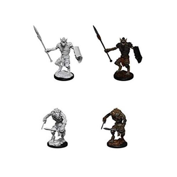 Dungeons &amp; Dragons Nolzur`s Marvelous Unpainted Miniatures: Gnoll &amp; Gnoll Flesh Gnawer