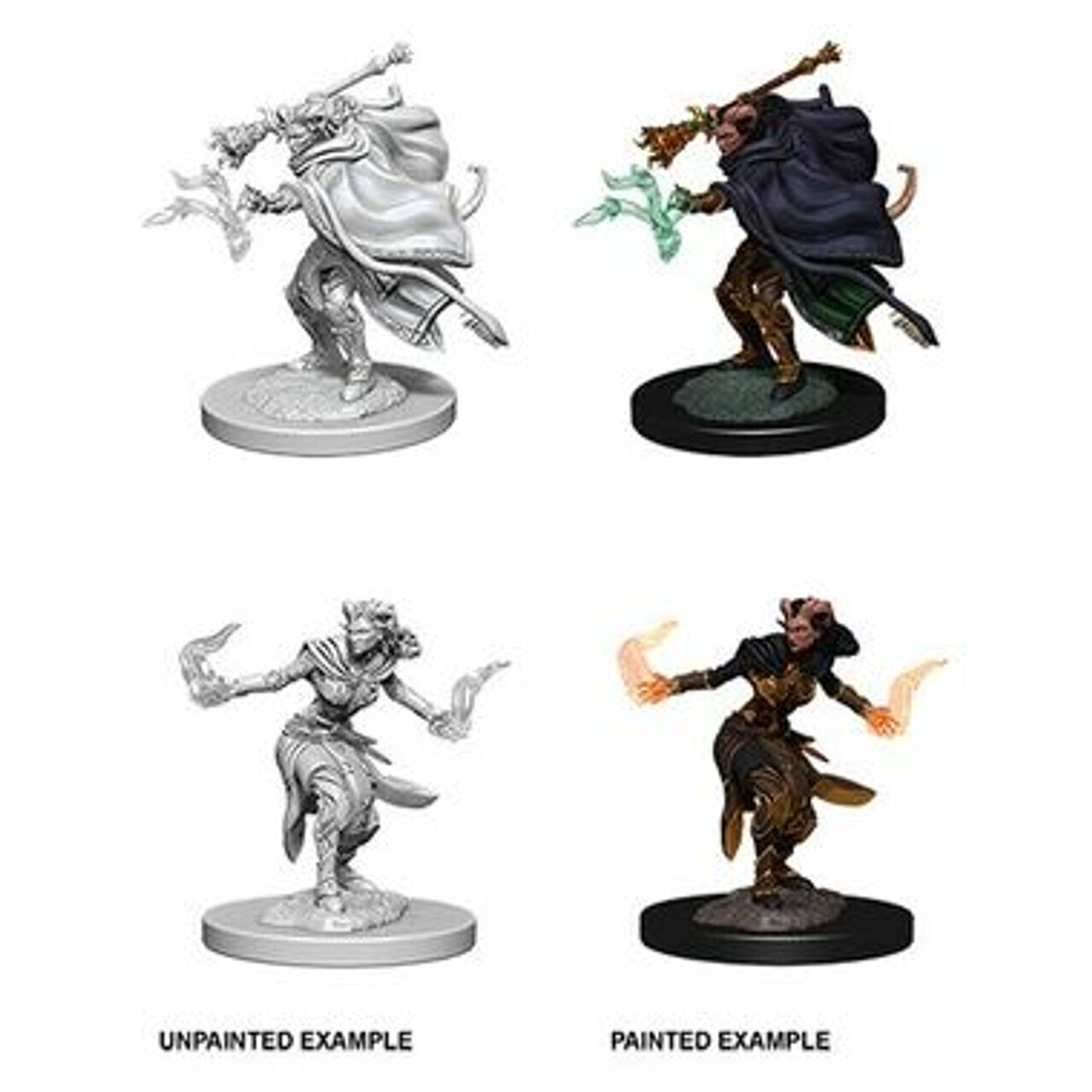 Dungeons & Dragons Nolzur`s Marvelous Unpainted Miniatures: Tiefling Female Warlock