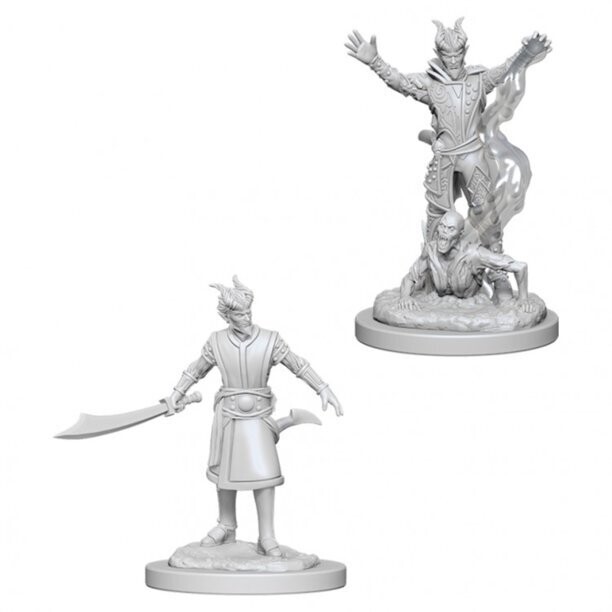 Dungeons &amp; Dragons Nolzur`s Marvelous Unpainted Miniatures: Tiefling Male Warlock