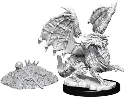 Dungeons & Dragons Nolzur`s Marvelous Unpainted Miniatures: Red Dragon Wyrmling