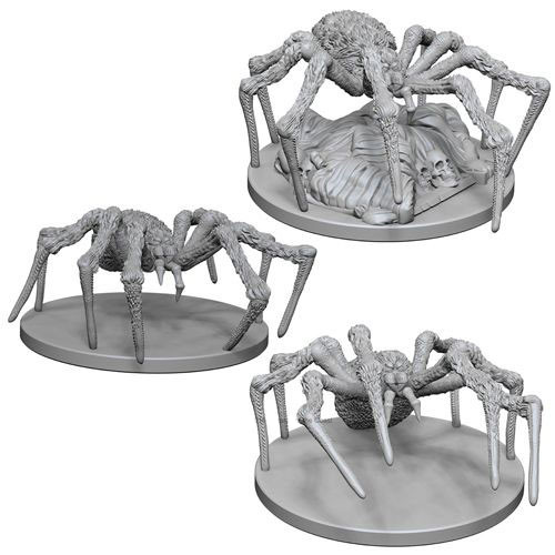 Dungeons & Dragons Nolzur`s Marvelous Unpainted Miniatures: Spiders