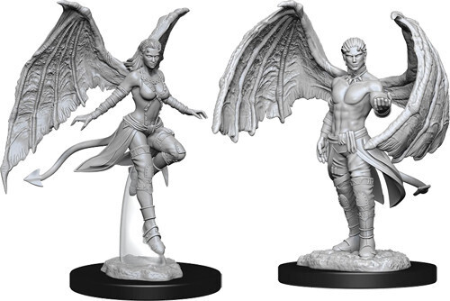 Dungeons &amp; Dragons Nolzur`s Marvelous Unpainted Miniatures: Succubus &amp; Incubus