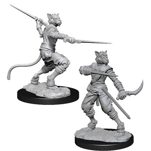 Dungeons &amp; Dragons Nolzur`s Marvelous Unpainted Miniatures: Tabaxi Male Rogue