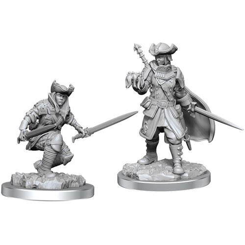 Magic the Gathering Unpainted Miniatures: Thraben Inspector &amp; Tireless Tracker