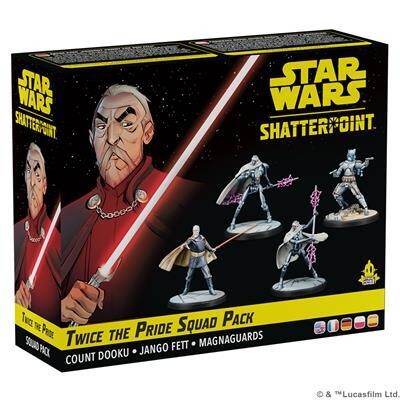 Preorder 6/2 Twice the Pride Count Dooku Squad Pack