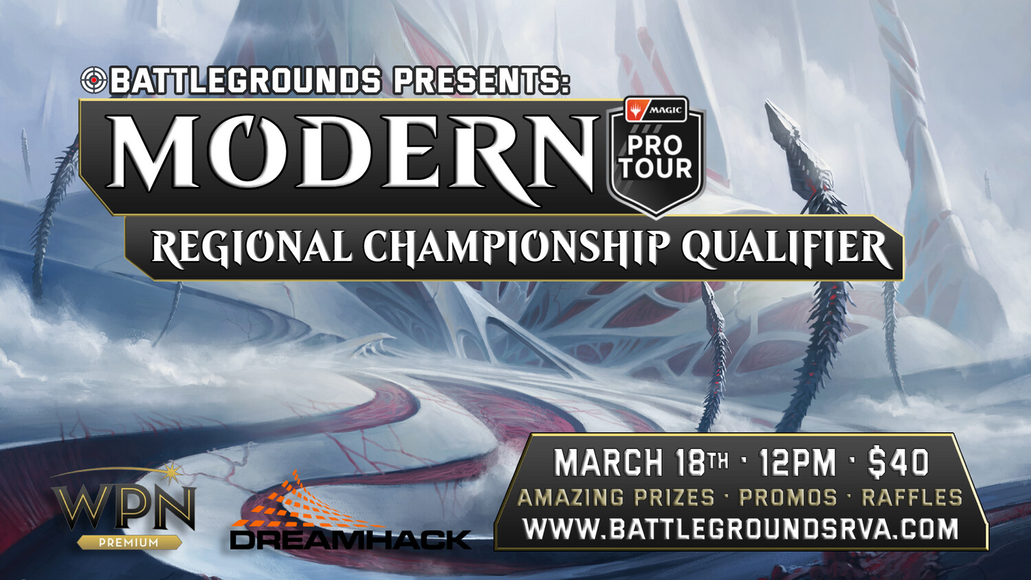 Dreamhack Regional Qualifier Entry (3/18 Modern 2-slot)