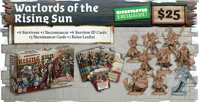 (Preorder 4/XX/2024) Zombicide Warlords of the Rising Sun