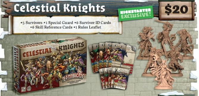 (Preorder 4/XX/2024) Zombicide Celestial Knights