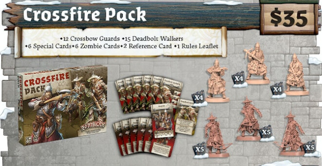 Zombicide Crossfire Pack