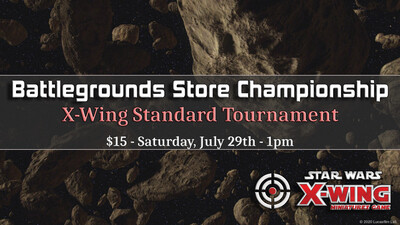 Star Wars X-Wing Store Championship Entry
