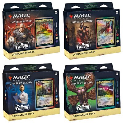 (Preorder 3/8) MTG Fallout: Commander Deck Collection