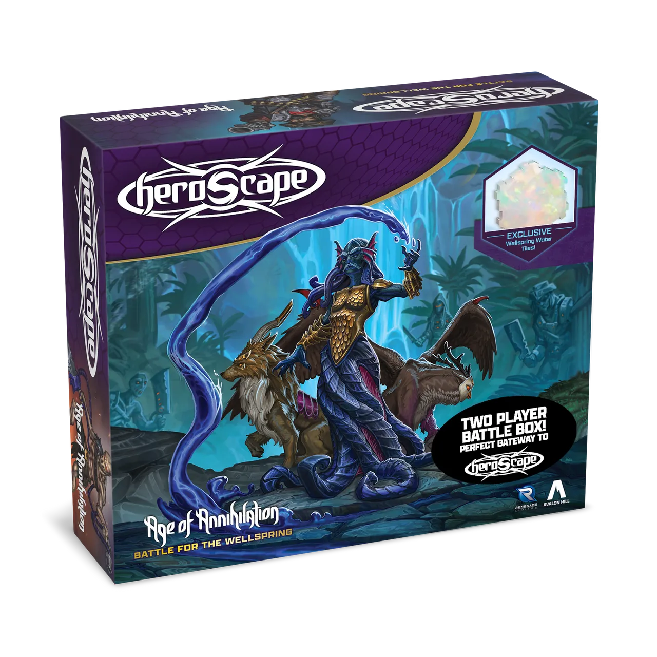 Unpainted Heroscape Battle for the Wellspring