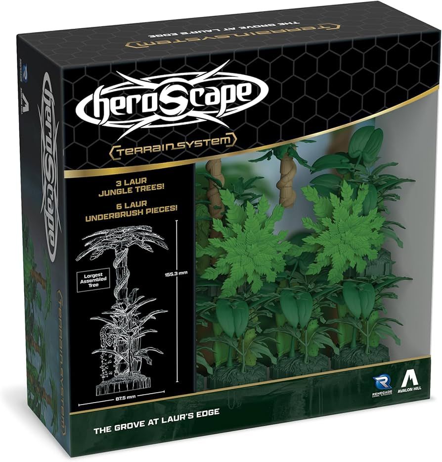 Heroscape The Grove At Laur&#39;s Edge Terrain