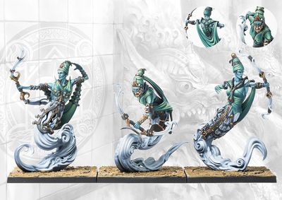 Sorcerer Kings: Windborn Djinn / Steelheart Djinn (with Polearms)