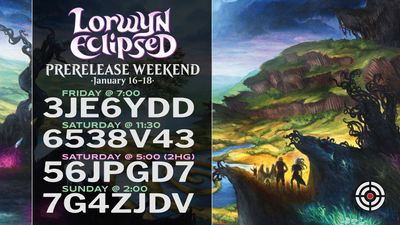 MTG: Lorwyn Eclipsed Prerelease Entry