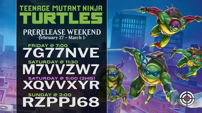 MTG: TMNT Prerelease Entry