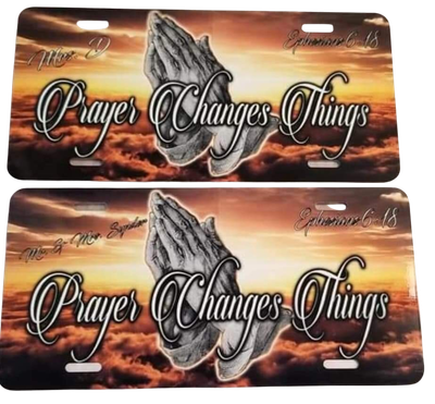 Personalized  Car Tags