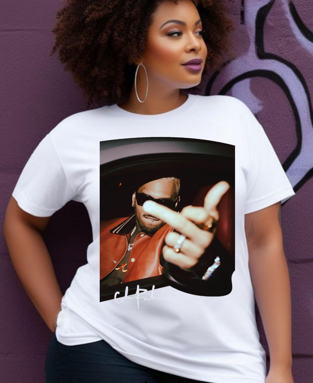 Chris Brown "BREEZY"  T-Shirts