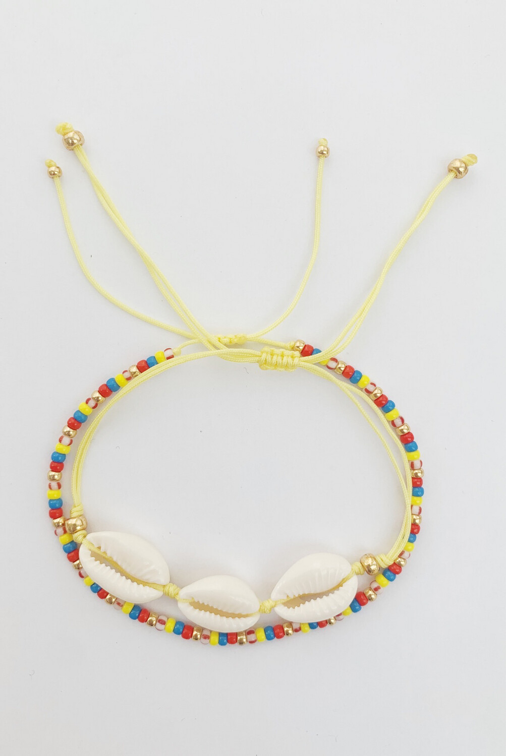 Set Anklets Yellow/red/blue