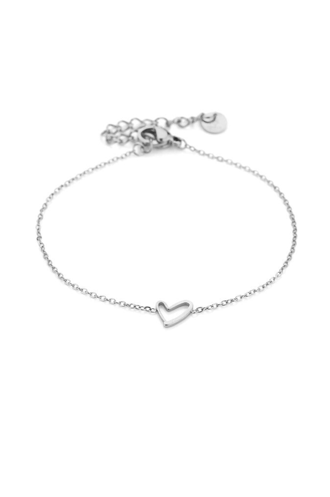 Heart Bracelet Silver