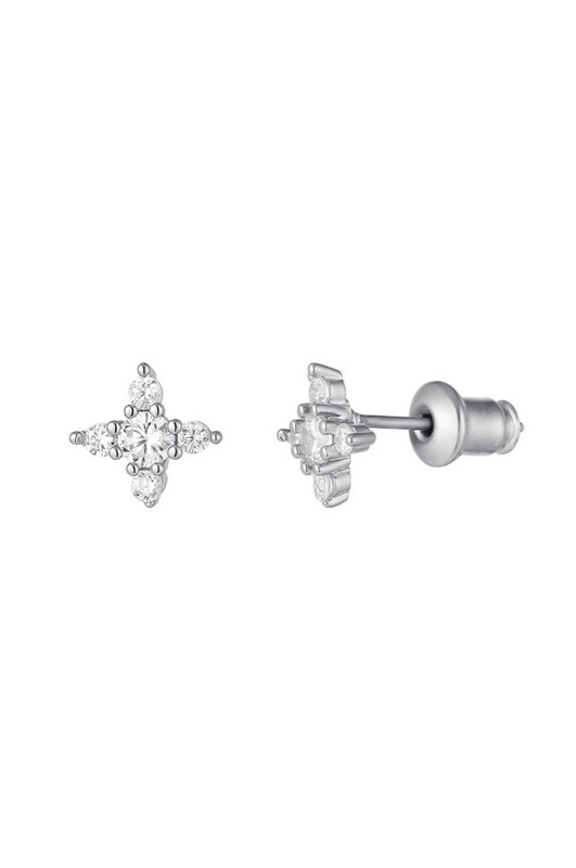Sparkle Star Stud Silver