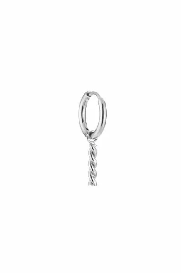 Twist Earring Silver