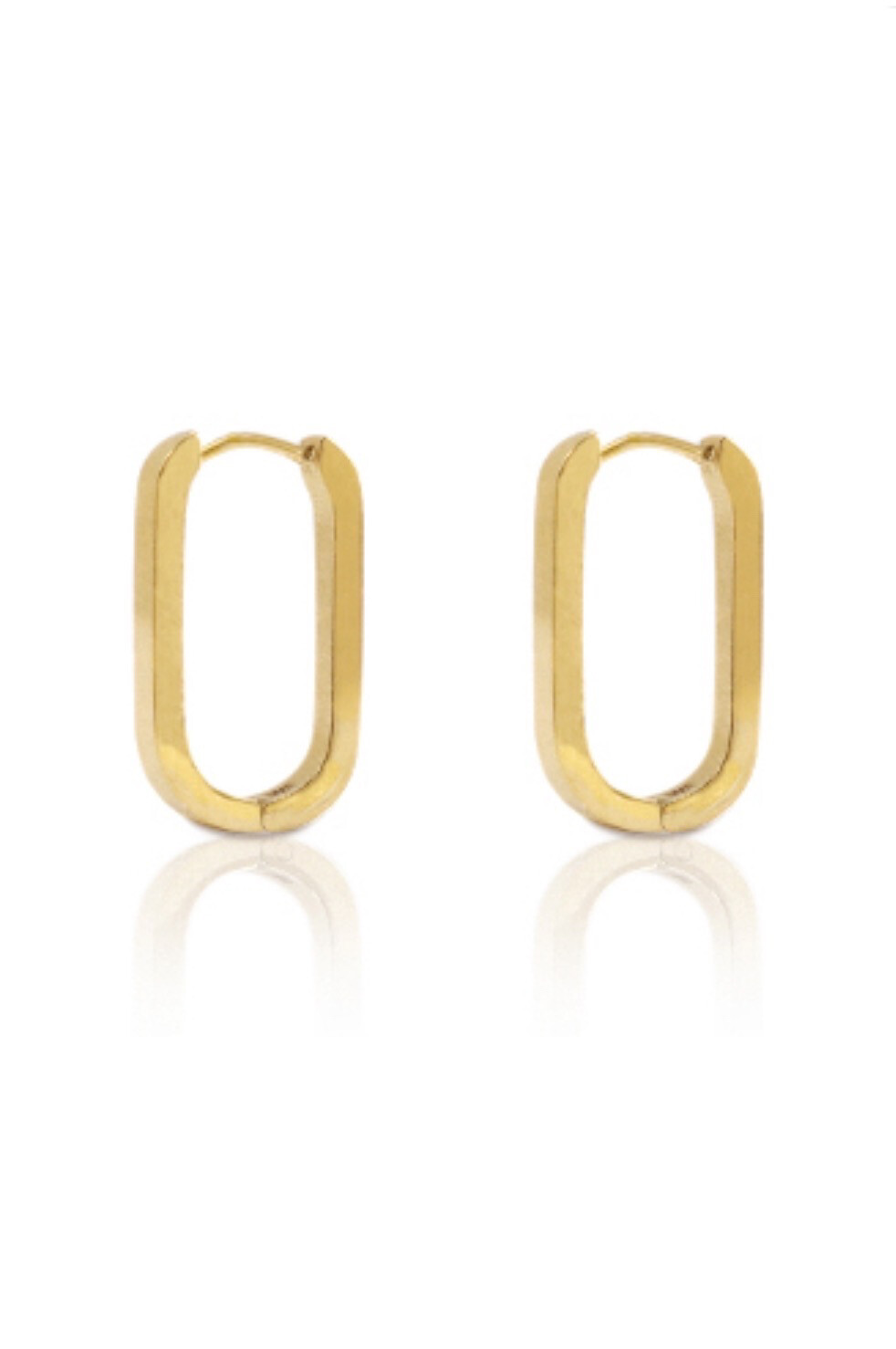 Oval Pair Of Hoops