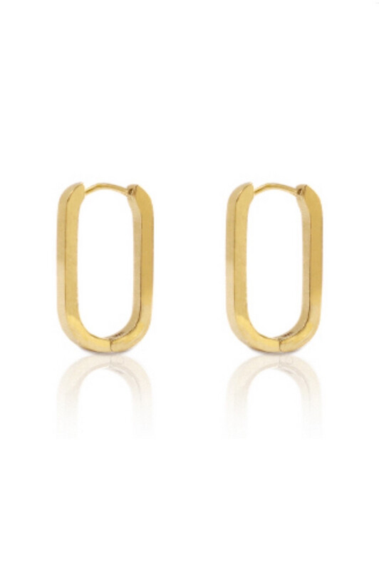 Oval Pair Of Hoops