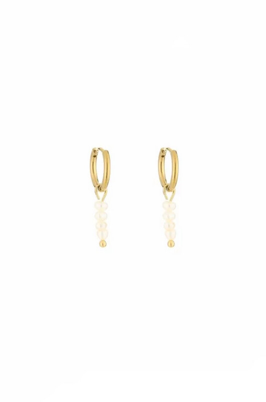 Pearl Earring Gold