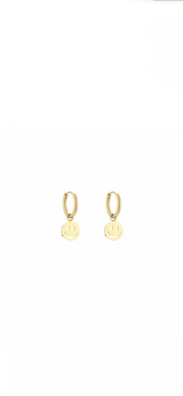 Smiley Earring Gold
