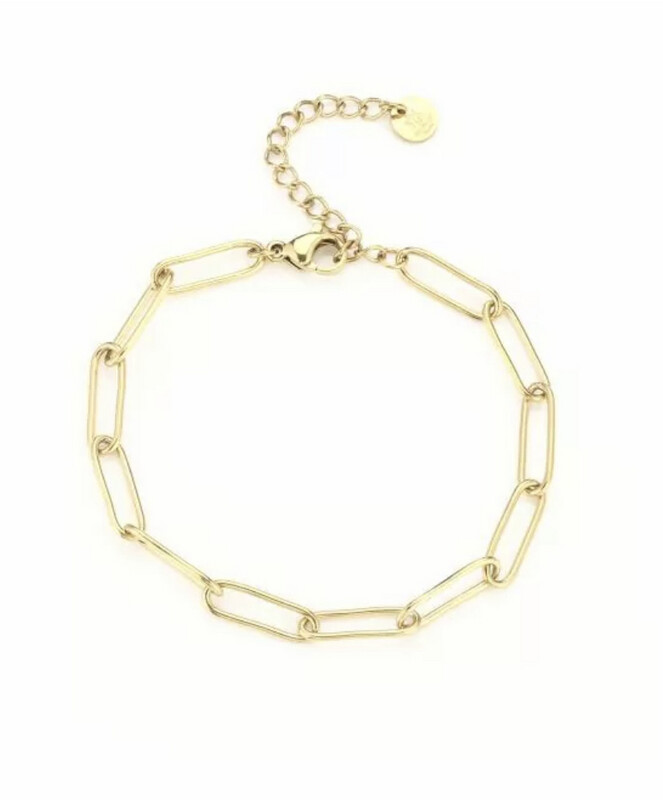 Poppy Chain Bracelet Gold