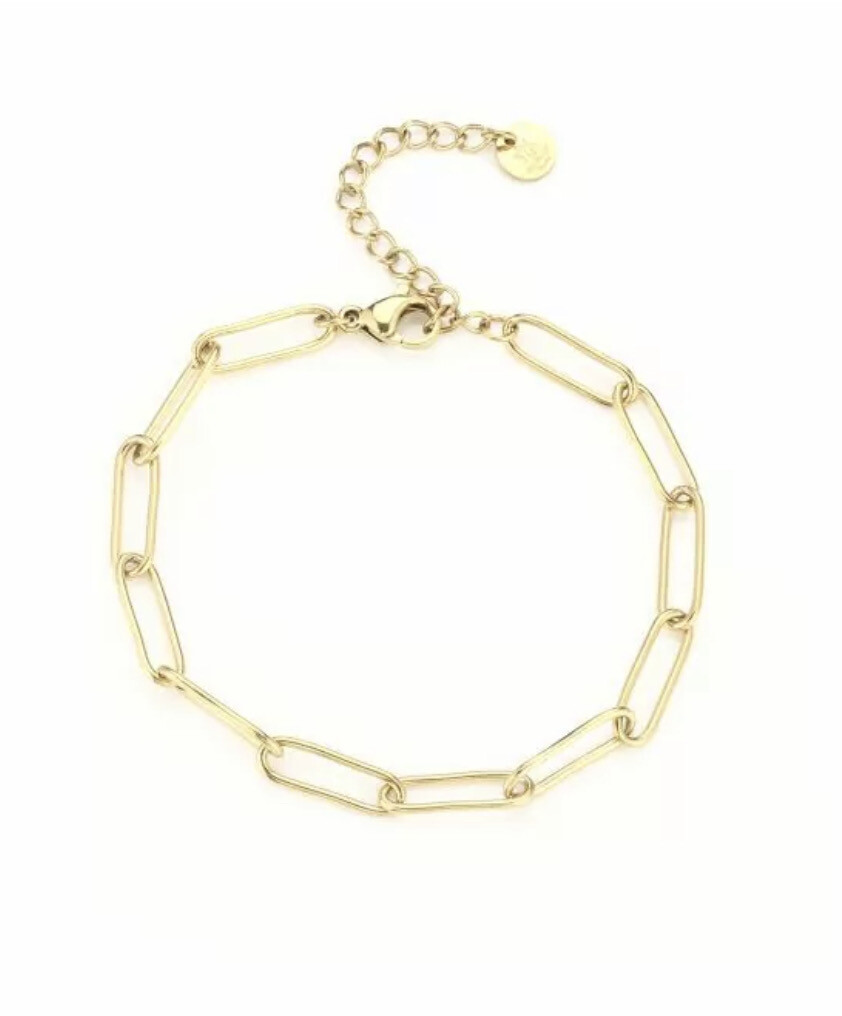 Poppy Chain Bracelet Gold