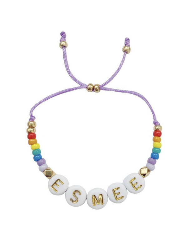 Rainbow Name Bracelet