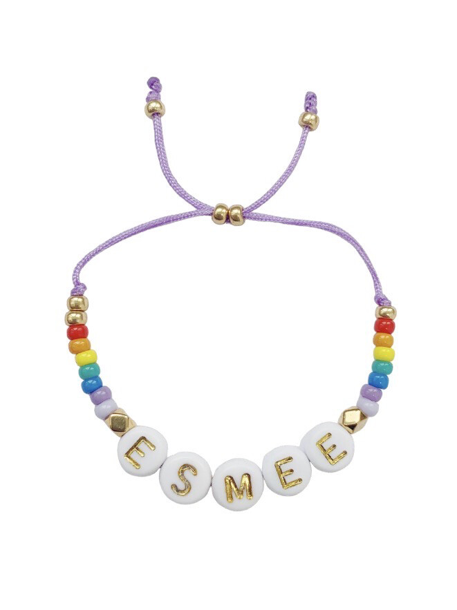 Rainbow Name Bracelet
