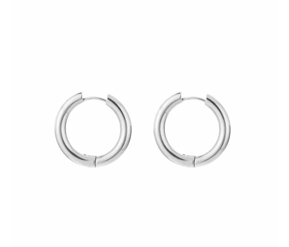 Hoop 2,2 cm Silver