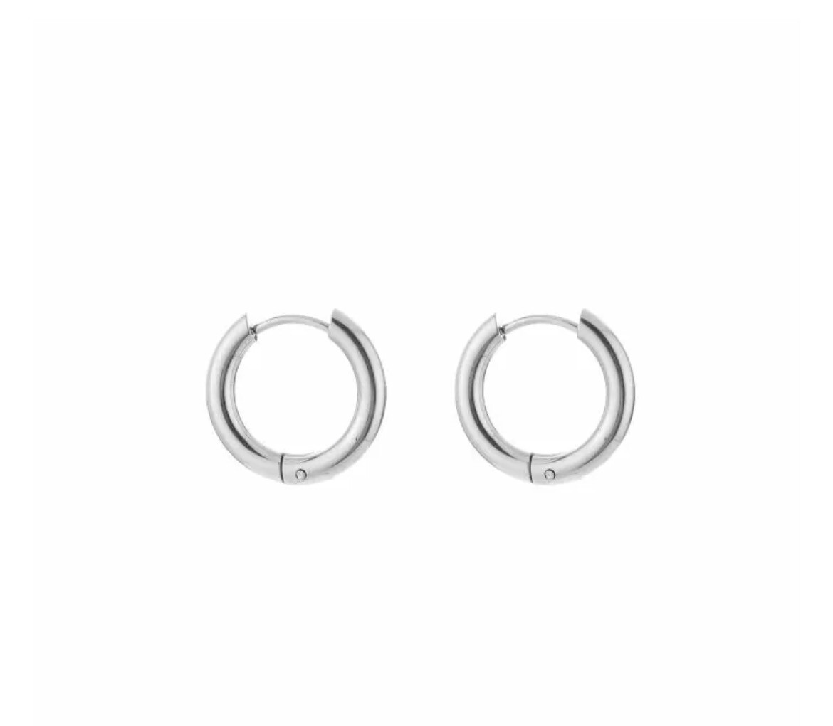 Hoop 1,8 cm Silver