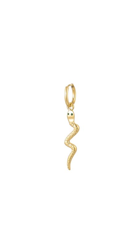 Snake Earring groot
