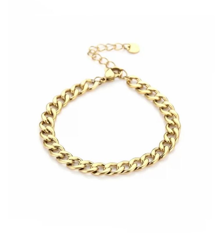 Chunky Chain Bracelet Gold