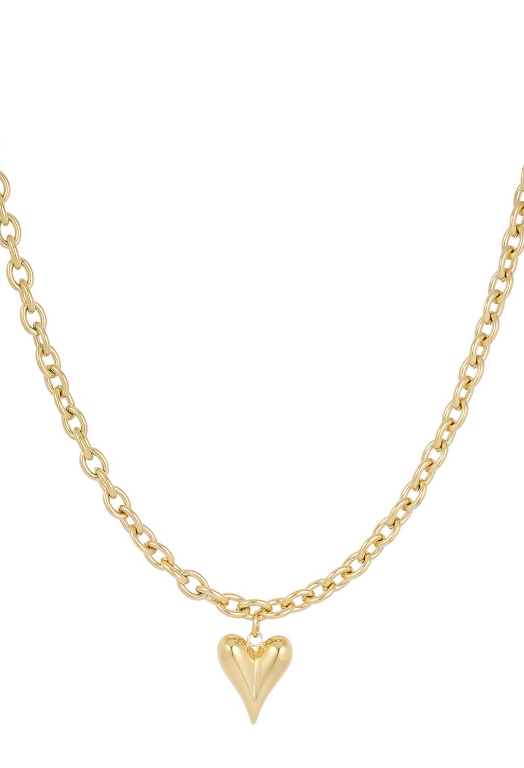 Heart Necklace long