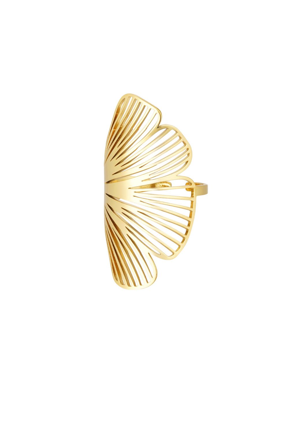 Ring halvebloem one size