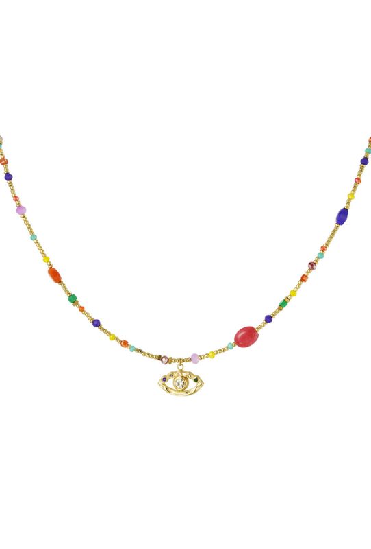 Eye on us necklace