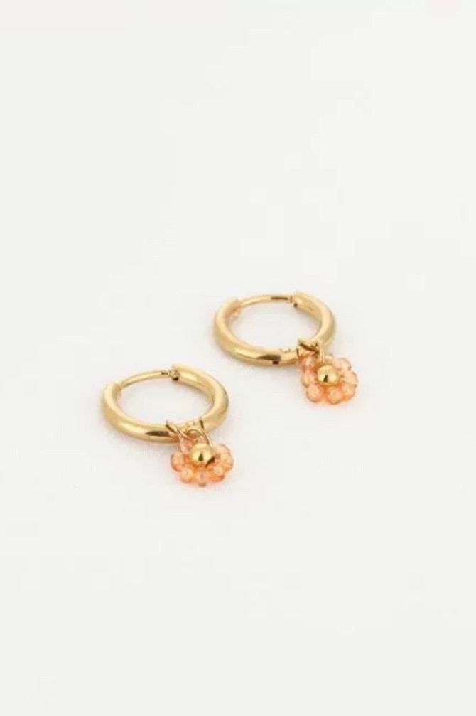 Flower hoop Orange