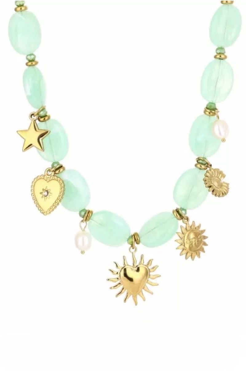 BedelKetting grote natuurkralen