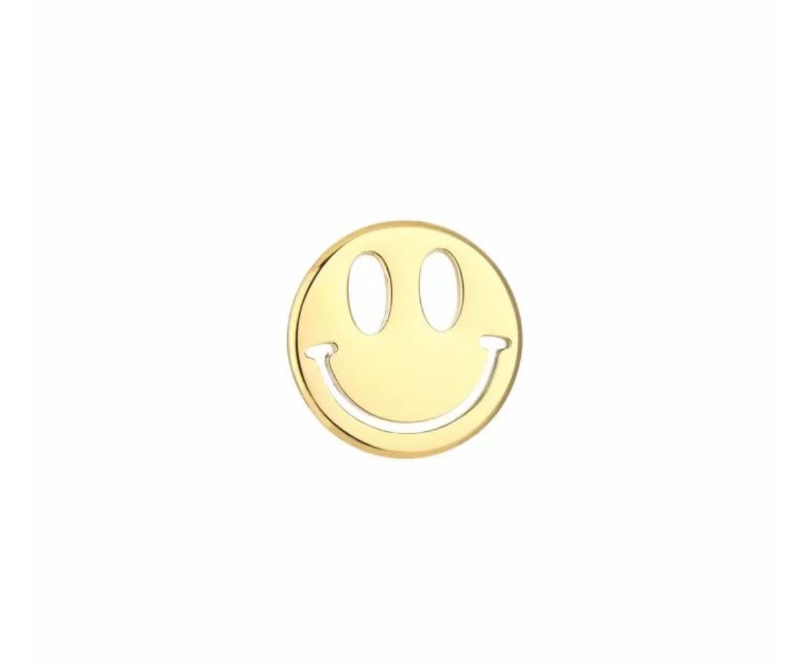 Smiley pin